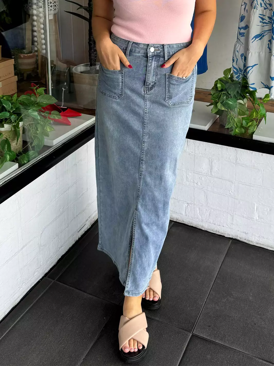 Dana Denim Skirt - High SEO Ranking Result