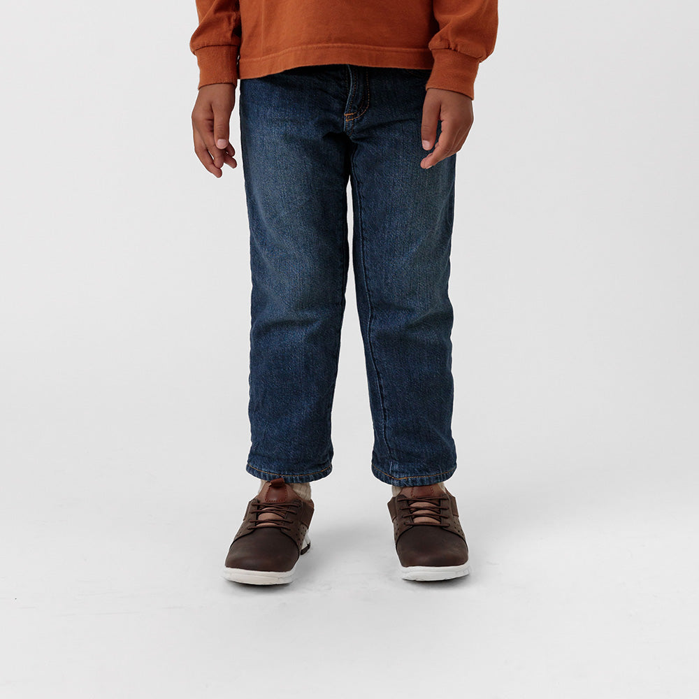 Dark Brown Junior Kids' Betts