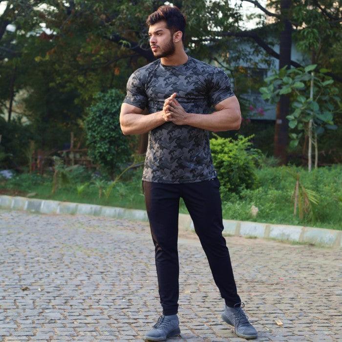 Dark Knight Camo T-Shirt - Muscle Fit - Discount