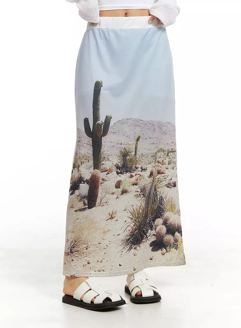 Desert Dream Maxi Skirt in CA416 - Shop now