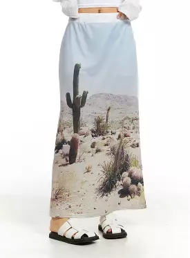 Desert Dream Maxi Skirt in CA416 - Shop now