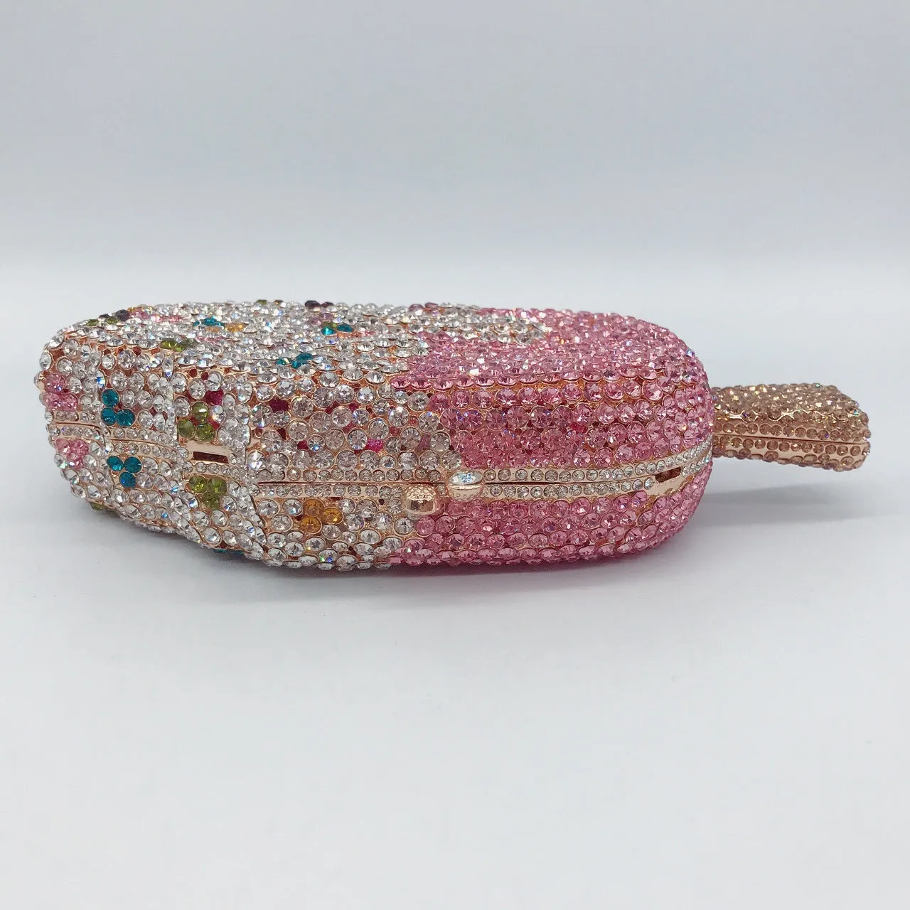 Ice Cream Clutch with Diamond Rhinestones