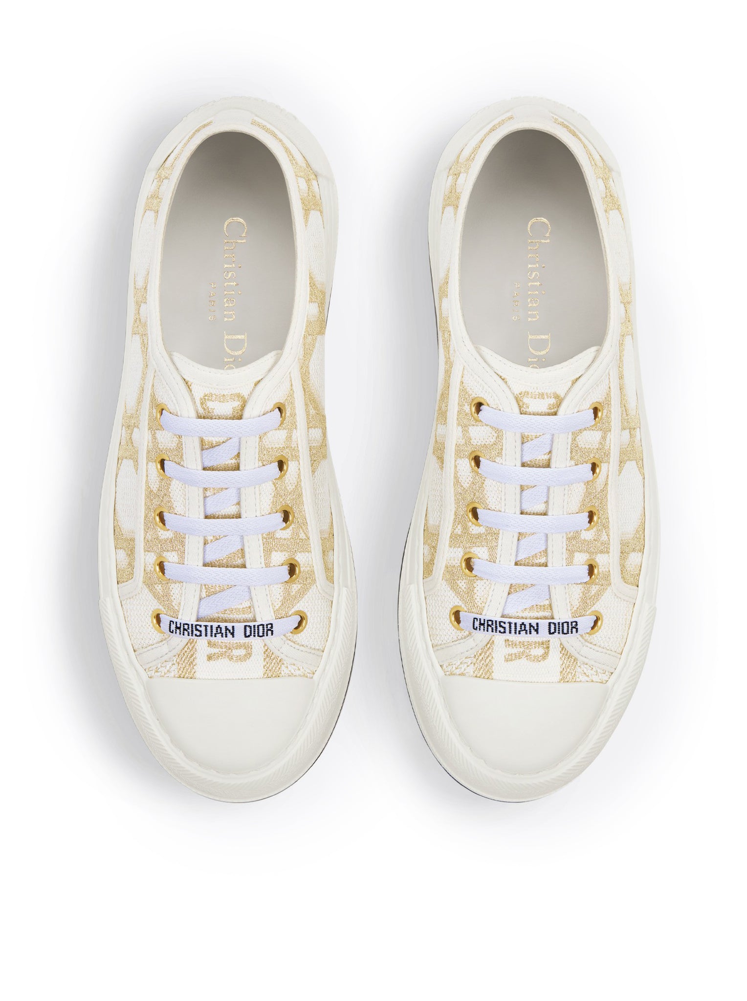 Dior Or Walk`n`Dior platform sneaker.