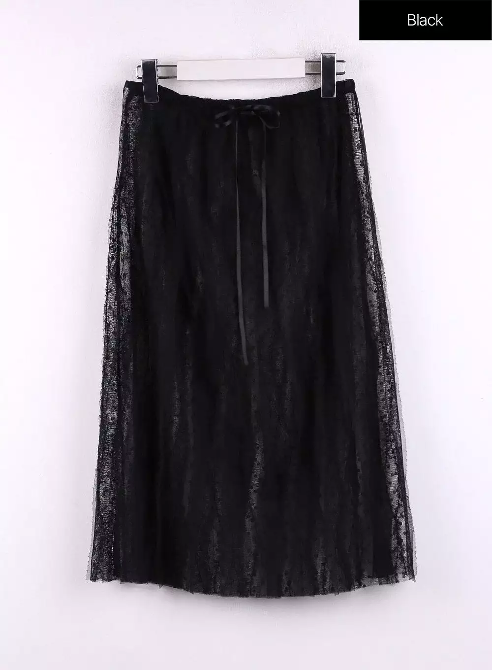 Drawstring Mesh Maxi Skirt CF406 - Shop Now