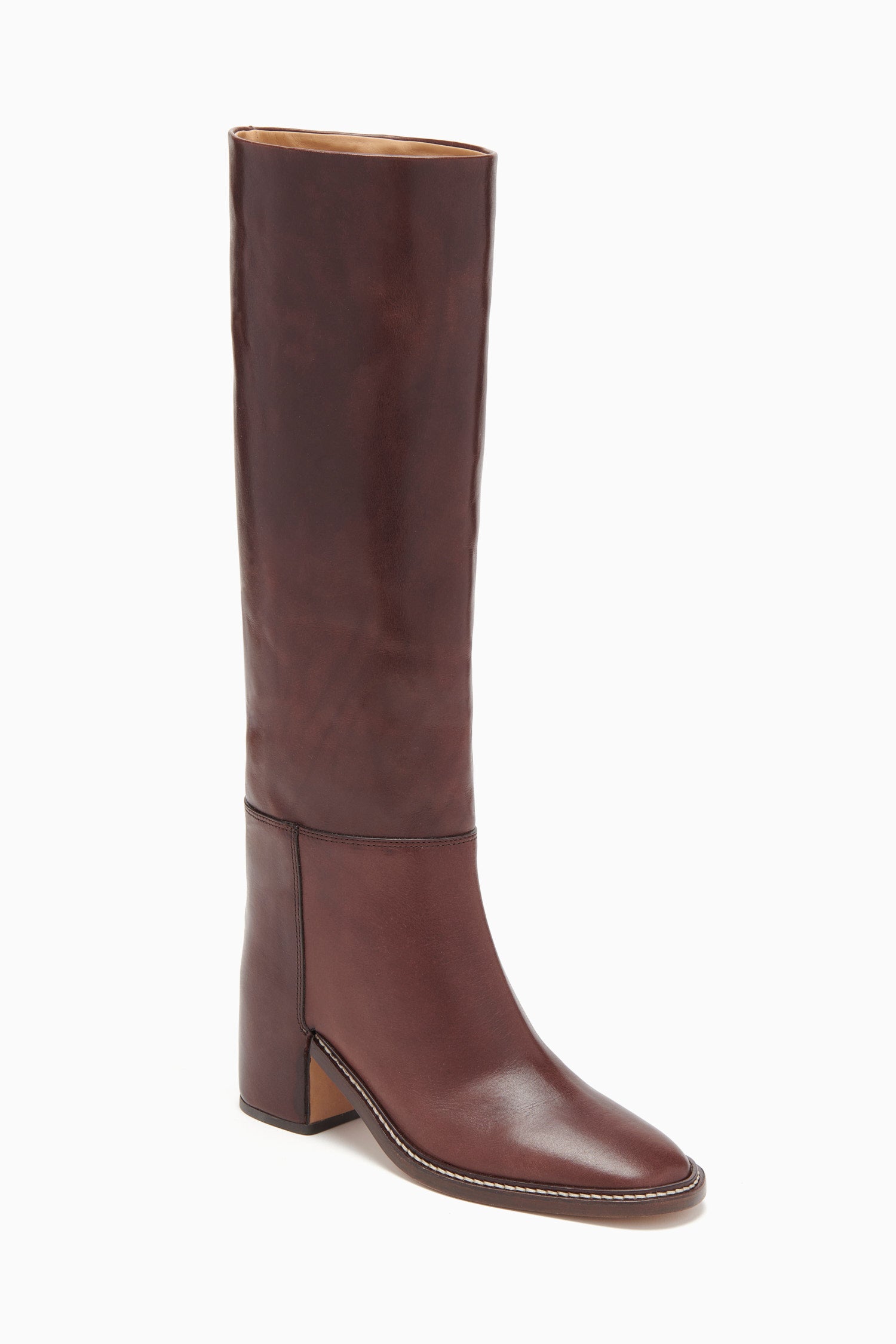 Elena Chocolate Riding Boot.