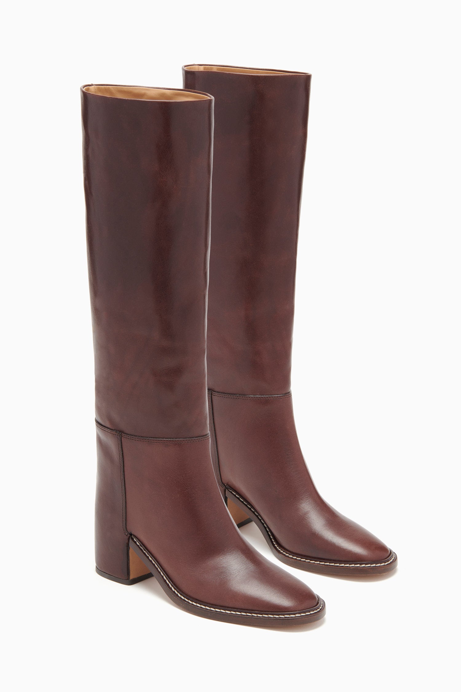 Elena Chocolate Riding Boot.