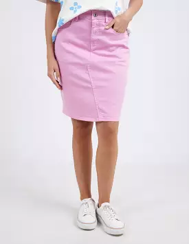 Elm Belle Denim Skirt - Sweet Lilac: Best Price and Quality