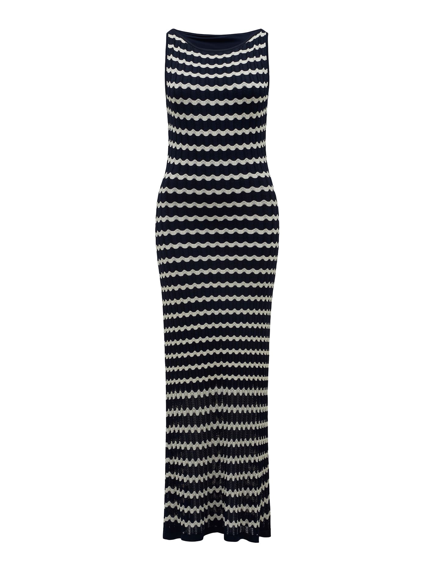 Elora Striped Knit Dress