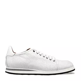 Embossed Leather Sneaker