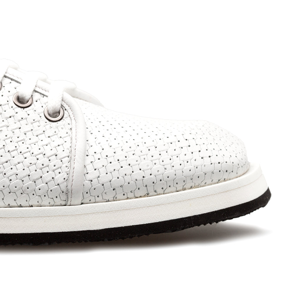 Embossed Leather Sneaker