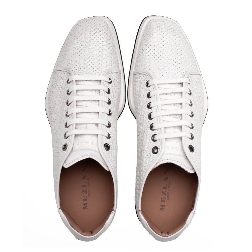 Embossed Leather Sneaker