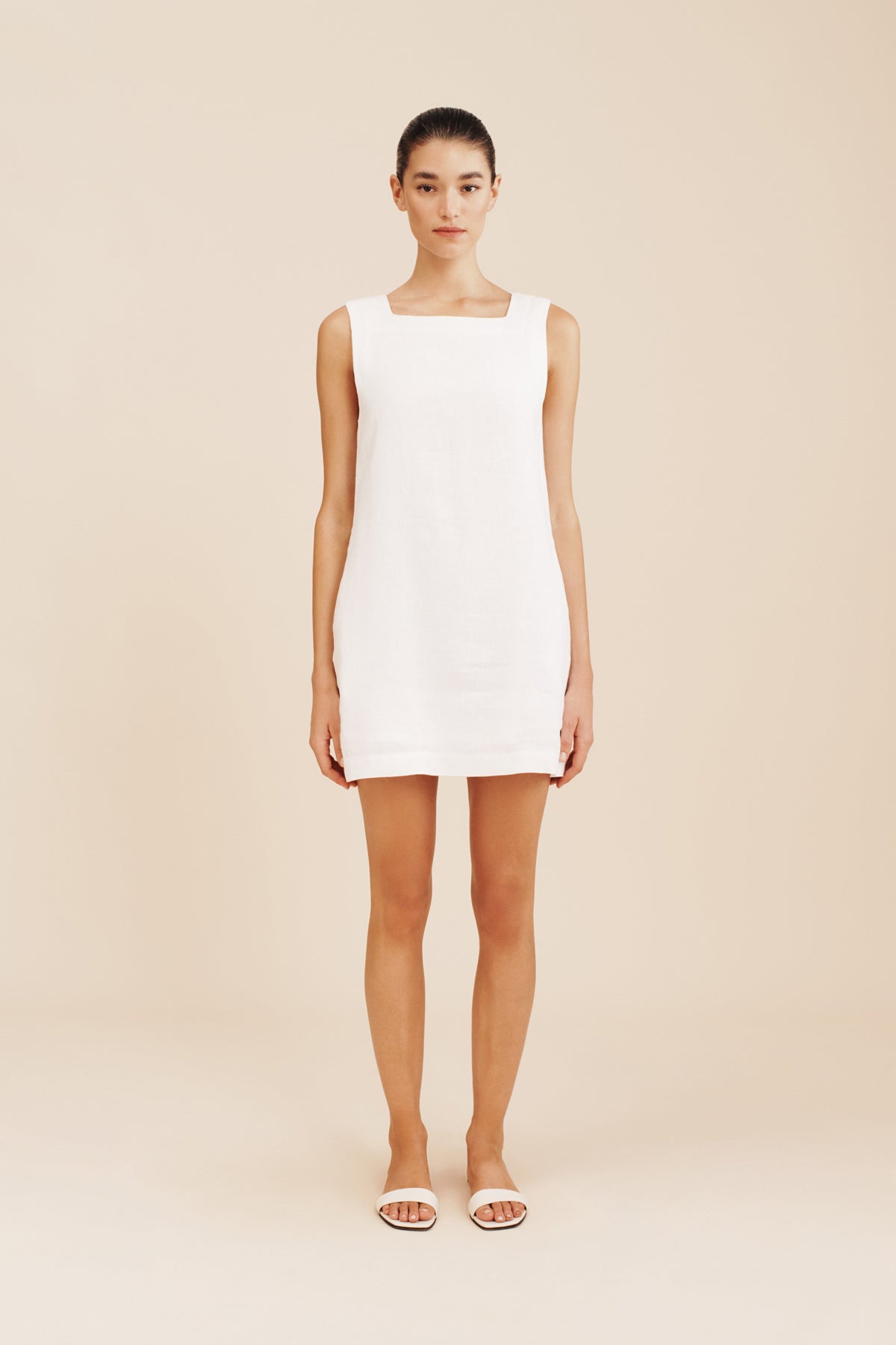 Emma Ivory Shift Dress