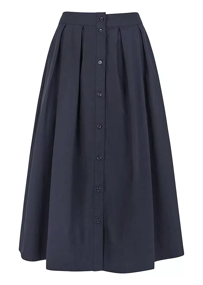 Esmé Studios Claire Midi Skirt ES422-722 Dark Sapphire