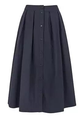 Esmé Studios Claire Midi Skirt ES422-722 Dark Sapphire