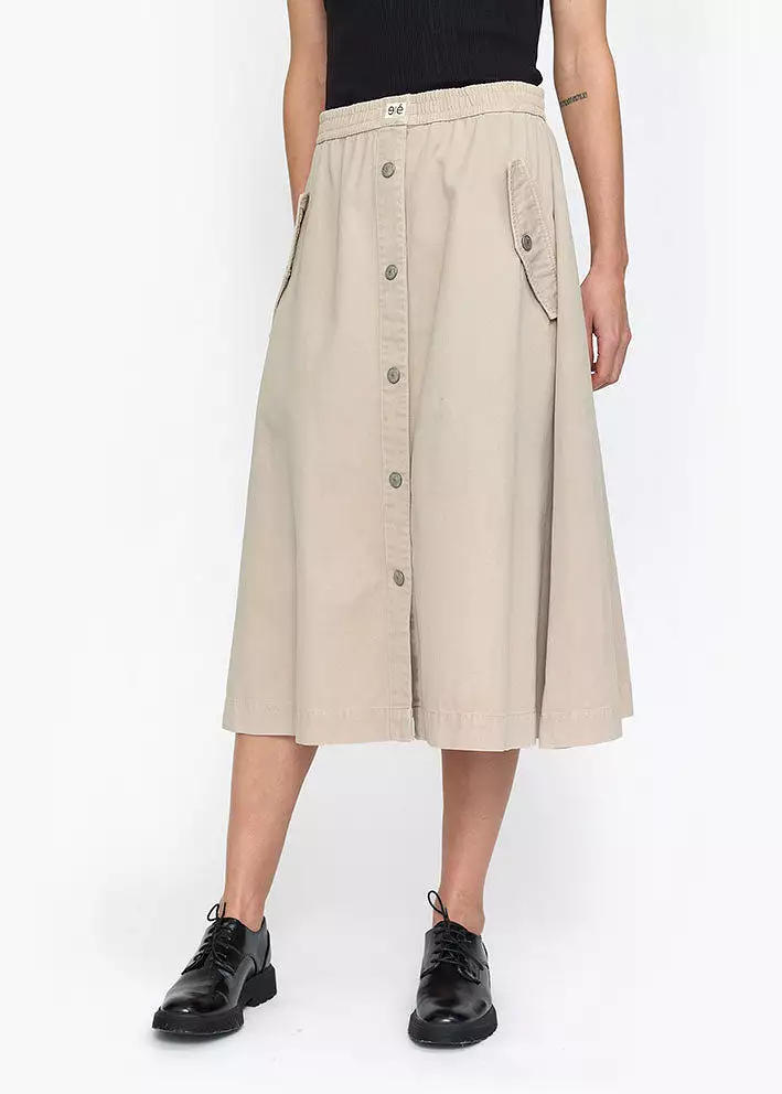 Esmé Studios Sophia Midi Skirt - ES124-339 - Nederdel - 100% Cashmere - Buy Online