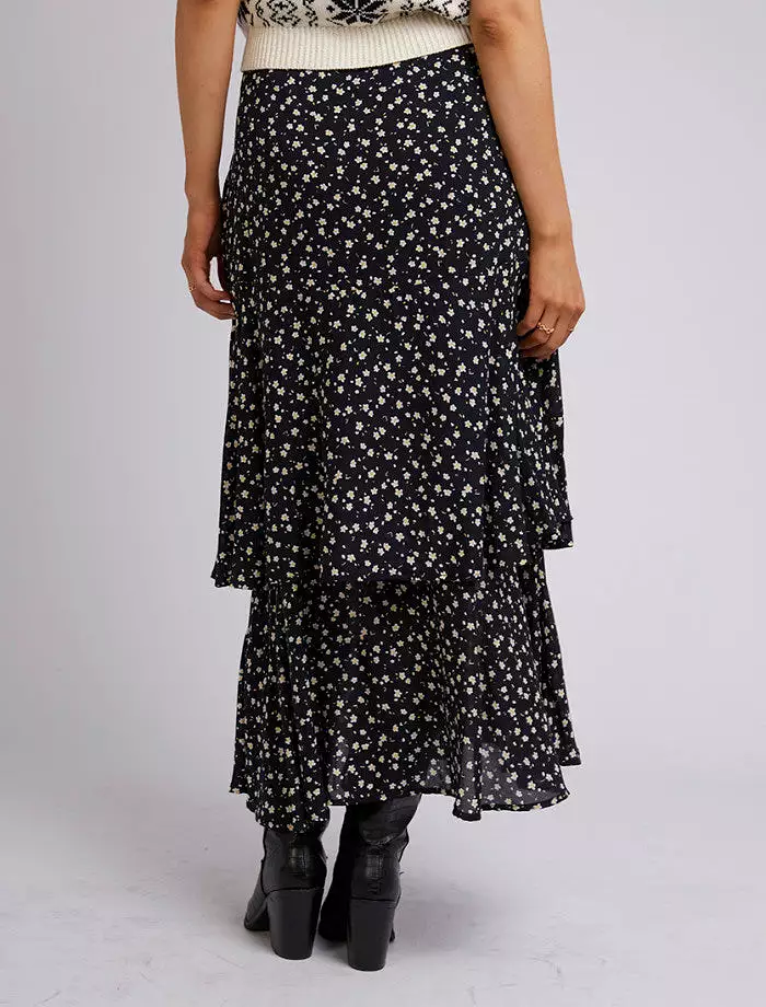 Eve Lily Floral Maxi Skirt