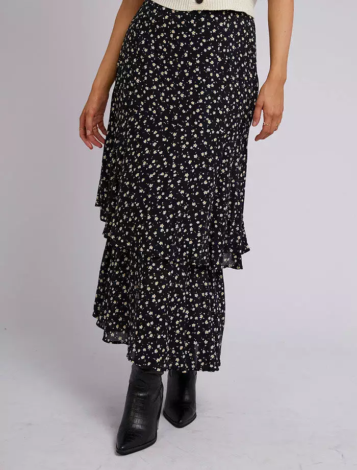 Eve Lily Floral Maxi Skirt