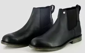 Ezok Black Casual Chelsea Boots Shoes