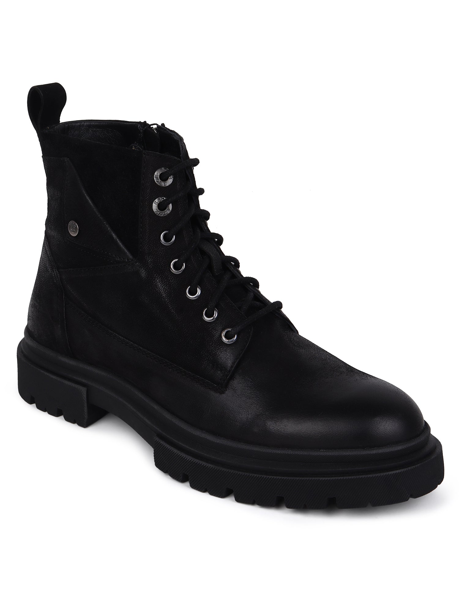 Ezok Black Stan Boots - Casual Shoes