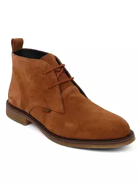 Ezok Brown Stan Casual Boots Shoes (2702)