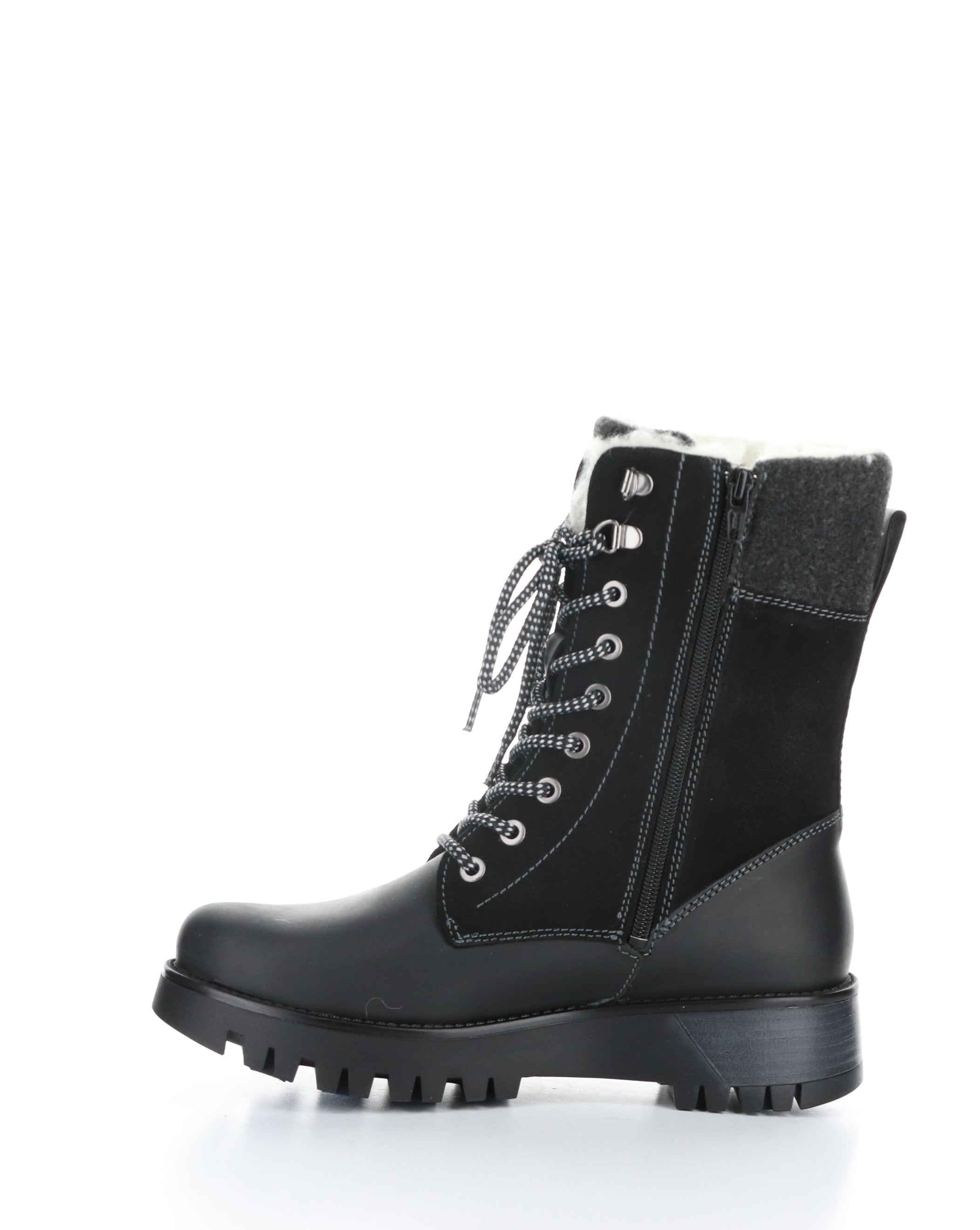 First result: Black Round Toe Boots - Genus Prima