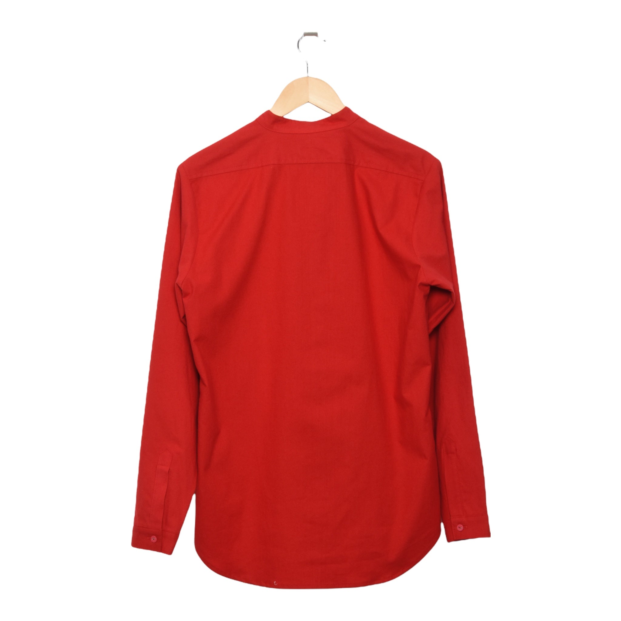 Frank Leder Red Bedsheet Shirt