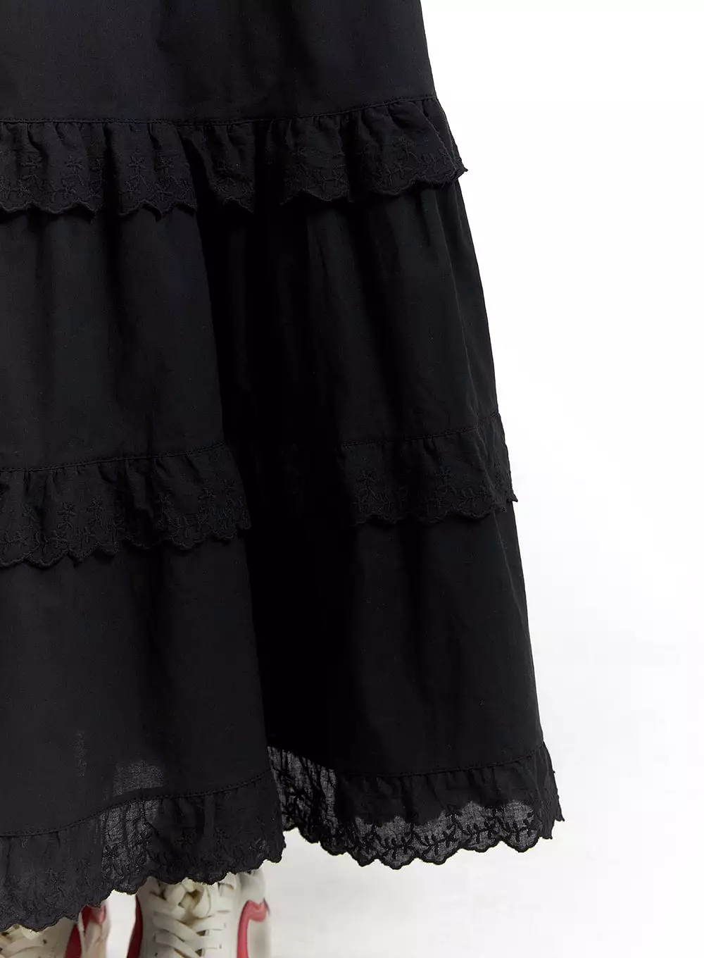 Frill A-Line Maxi Skirt IM404 - Shop Now!