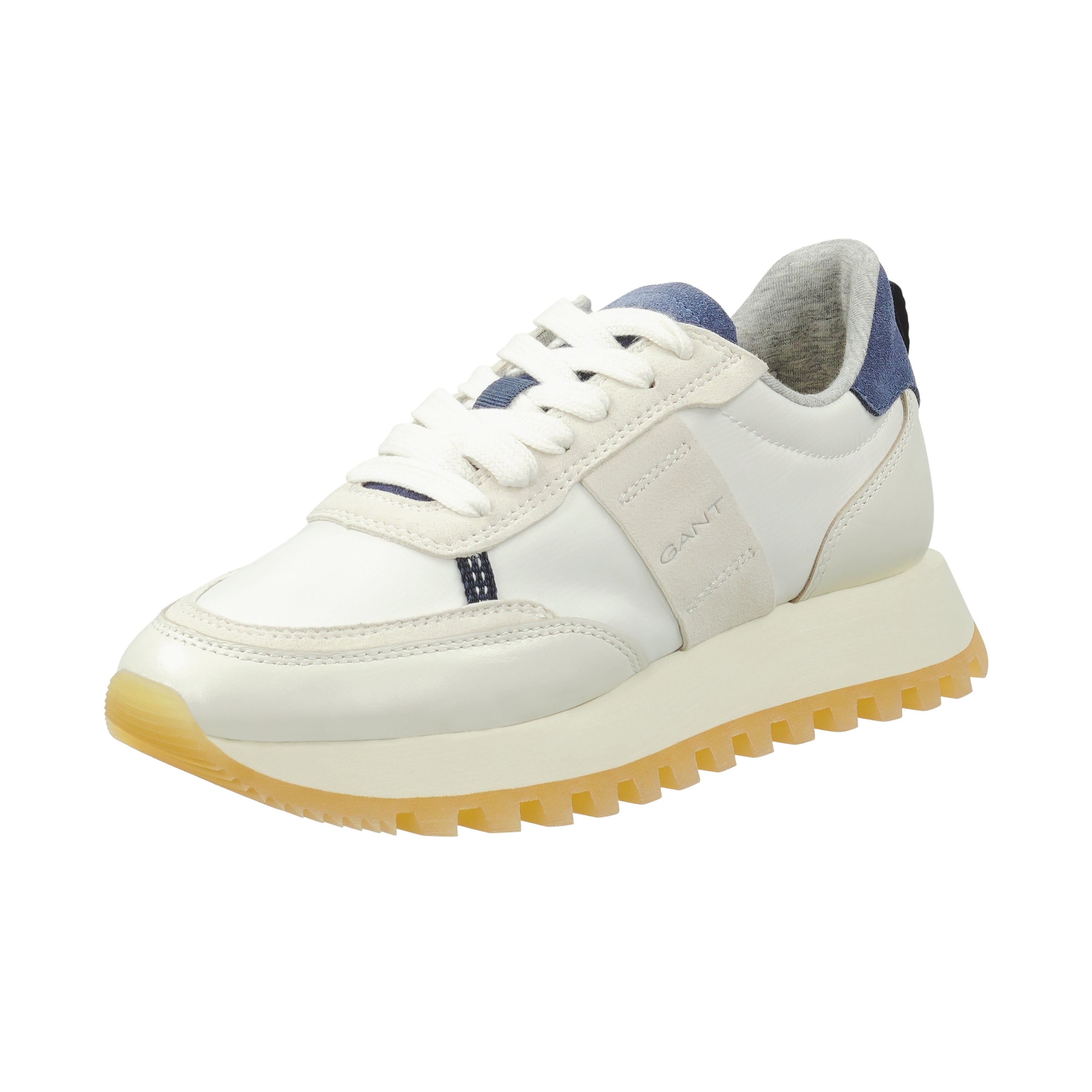 GANT White Navy Caffay Sneaker