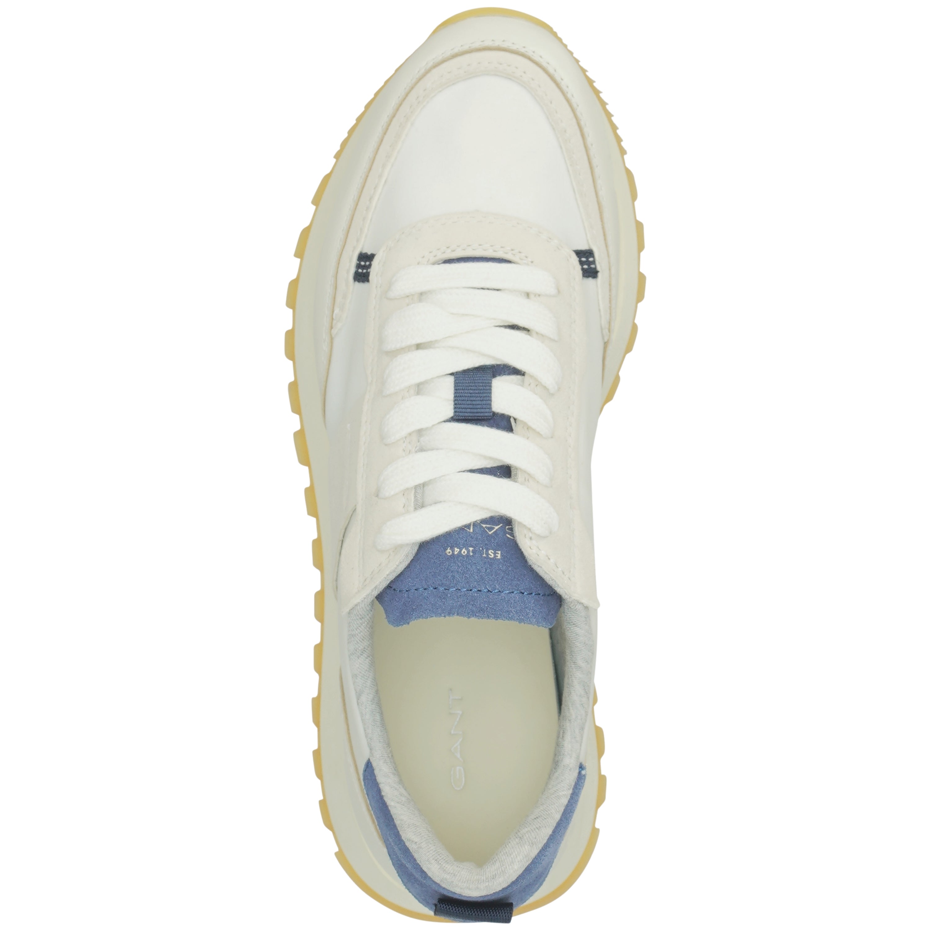 GANT White Navy Caffay Sneaker