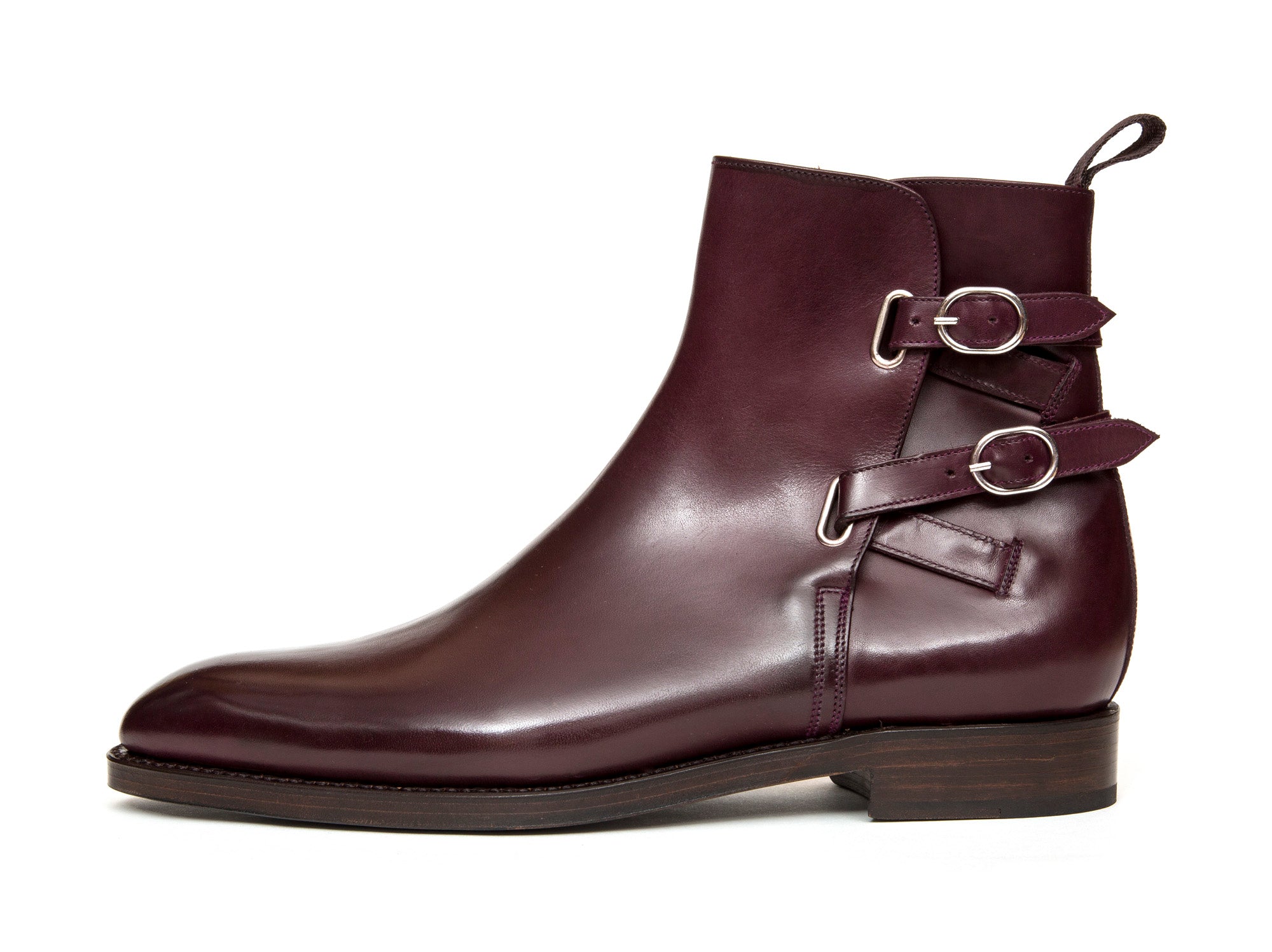 Genesee GMTO - Mulberry Calf: Sophisticated and Luxurious Leather Shoes