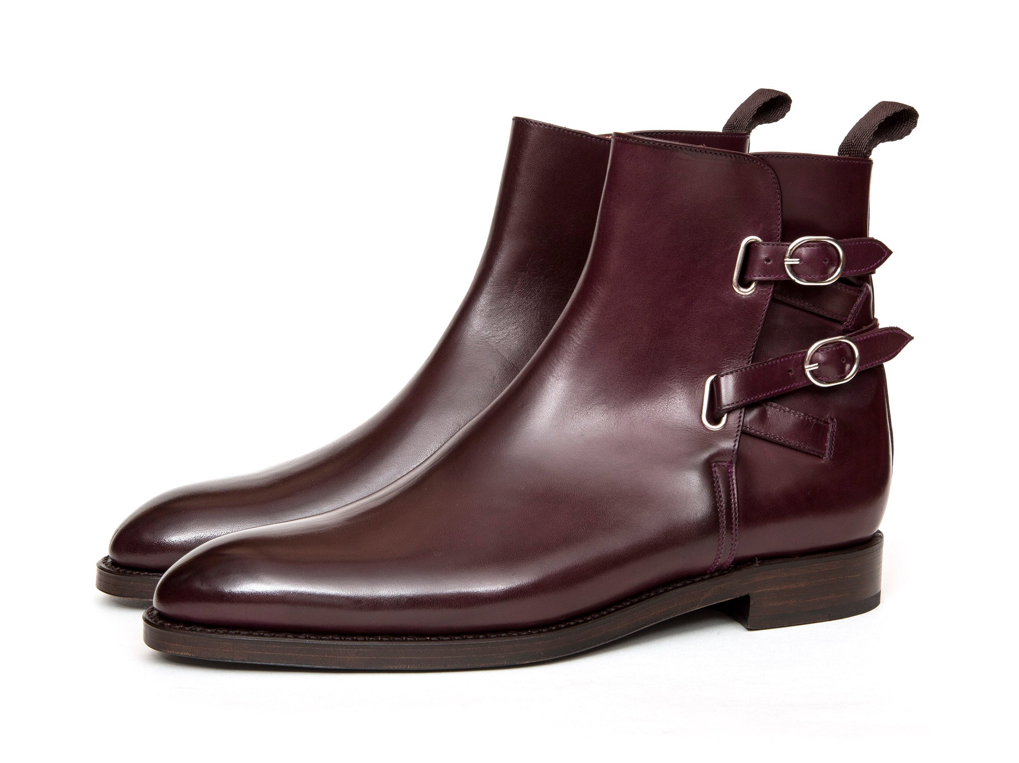 Genesee GMTO - Mulberry Calf: Sophisticated and Luxurious Leather Shoes