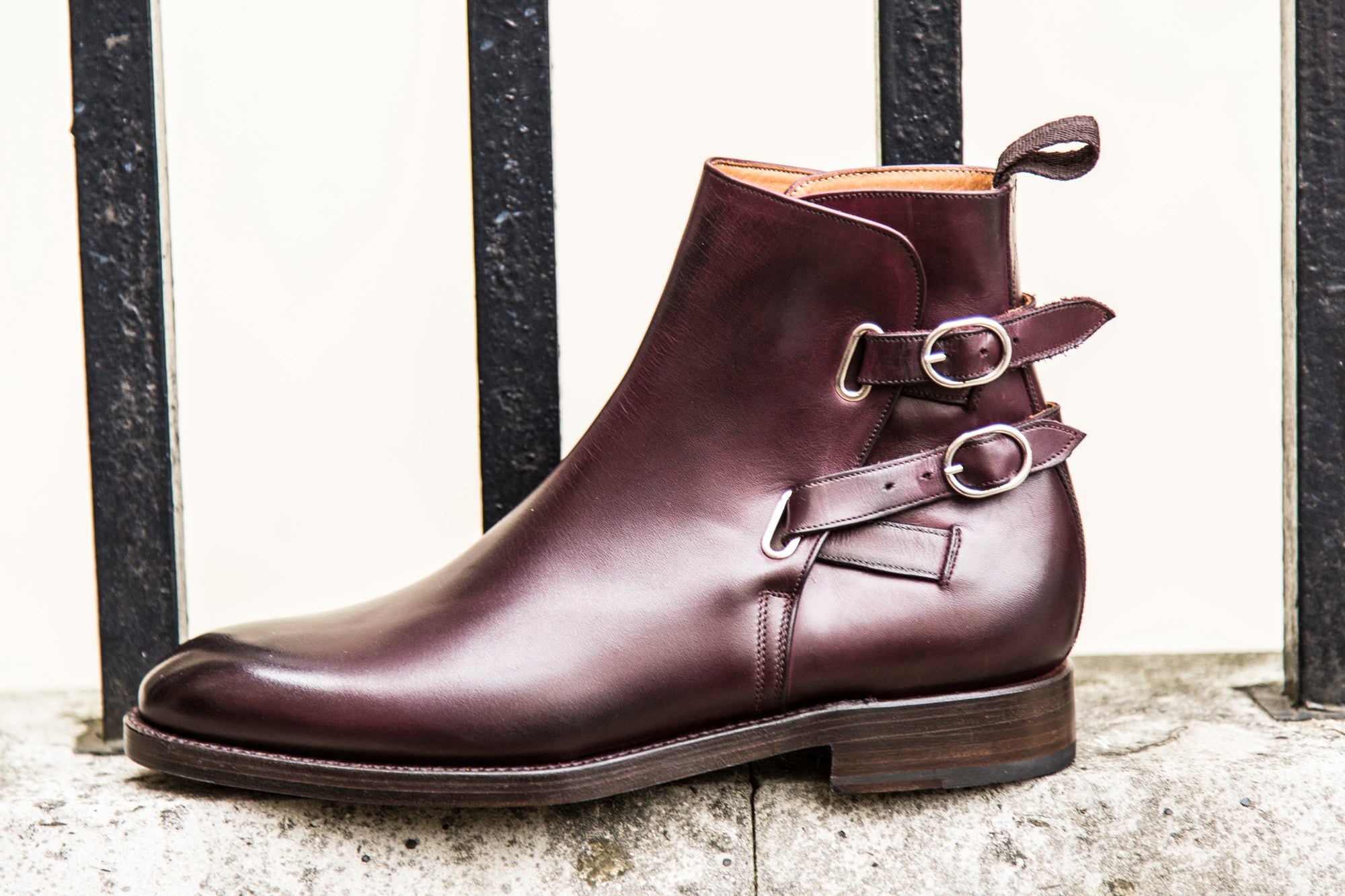 Genesee GMTO - Mulberry Calf: Sophisticated and Luxurious Leather Shoes