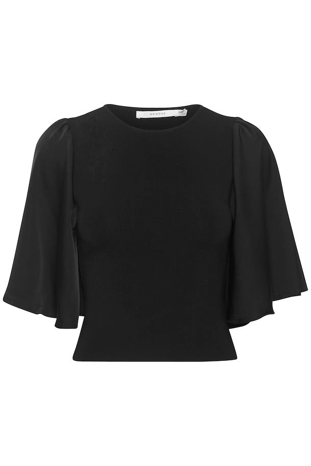 Gestuz Black Pamagz Blouse