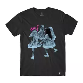 Girl Schoolyard T-Shirt - Black