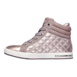 Girls' lavender quilted ankle boots Code: 310600L