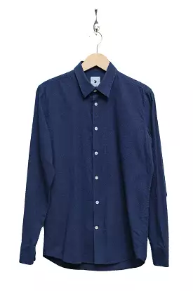 Google SEO friendly result: Delikatessen D715/340AB navy chenille shirt - Feel Good