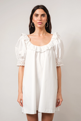 Google SEO result: Shift Dress with Lace Trim