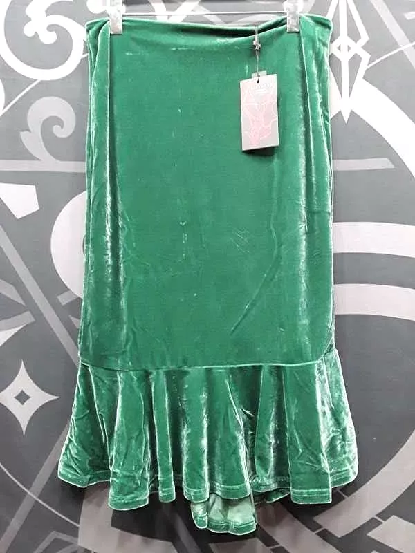 Green Drusilla Midi Skirt for Resurrection