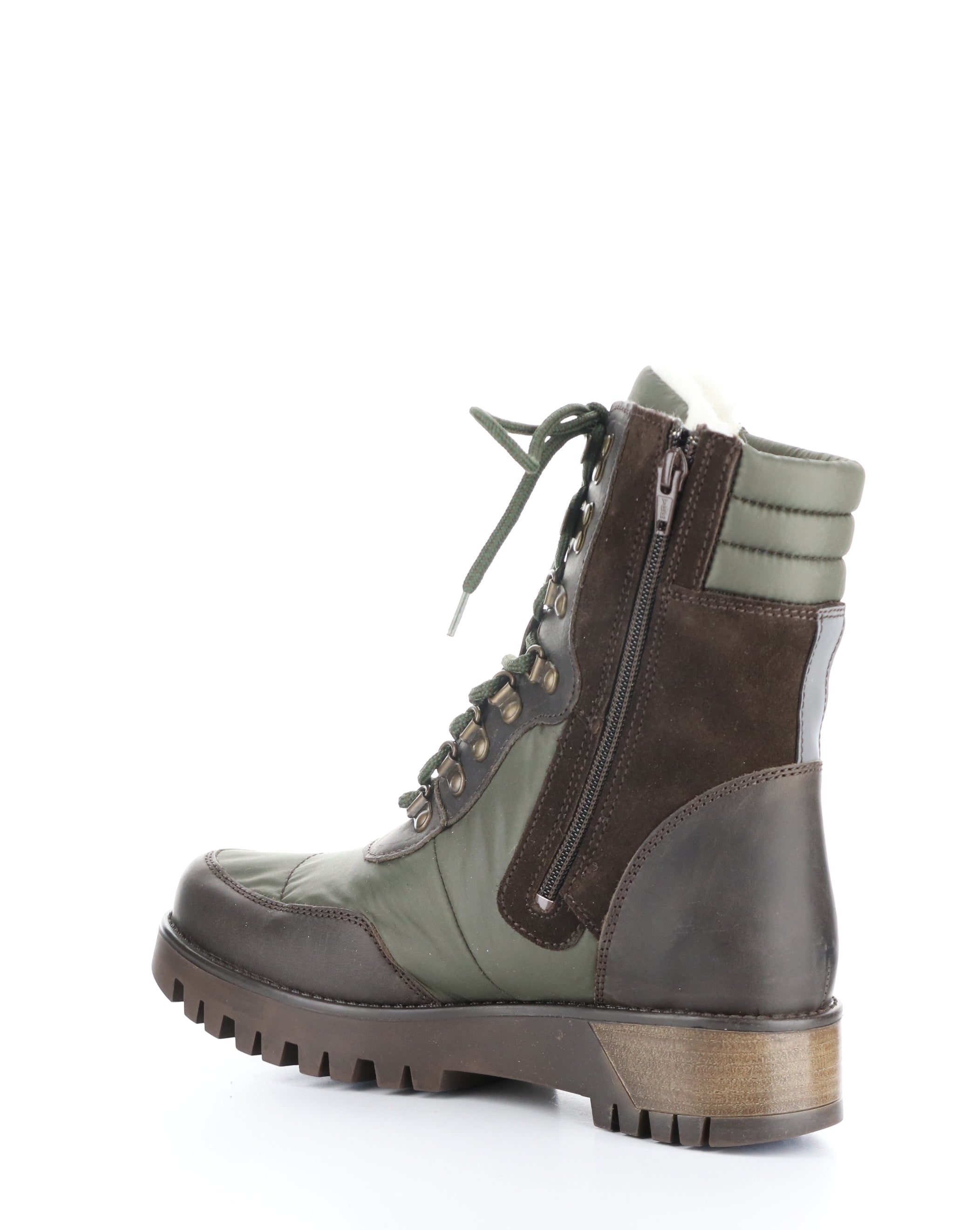 Greer Brown Olive Boots