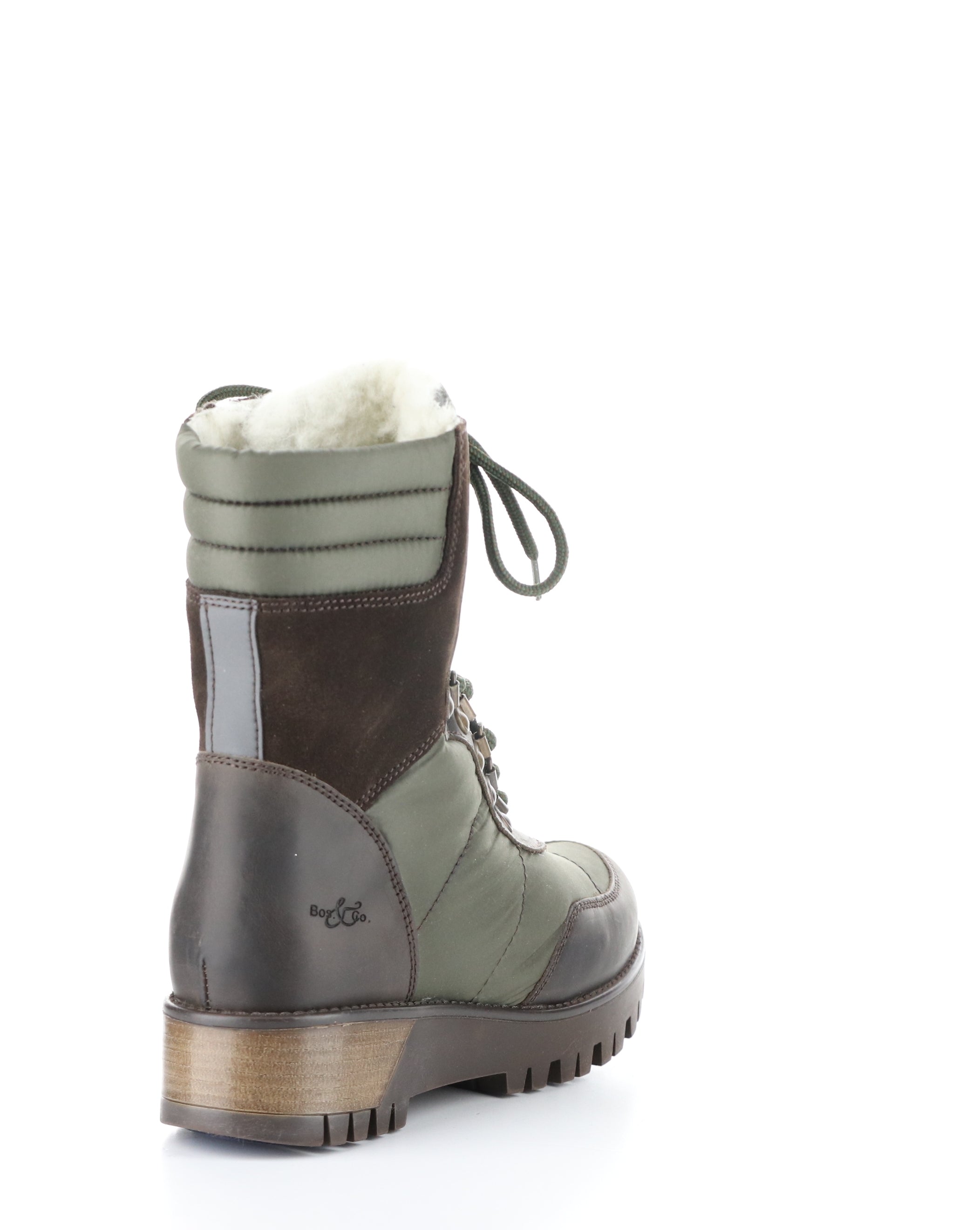 Greer Brown Olive Boots