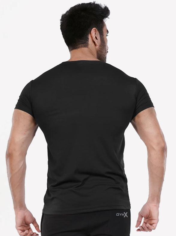 GymX Black Flex Fit Tee - On Sale - Buy Now