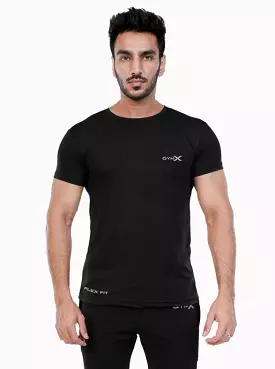 GymX Black Flex Fit Tee - On Sale - Buy Now