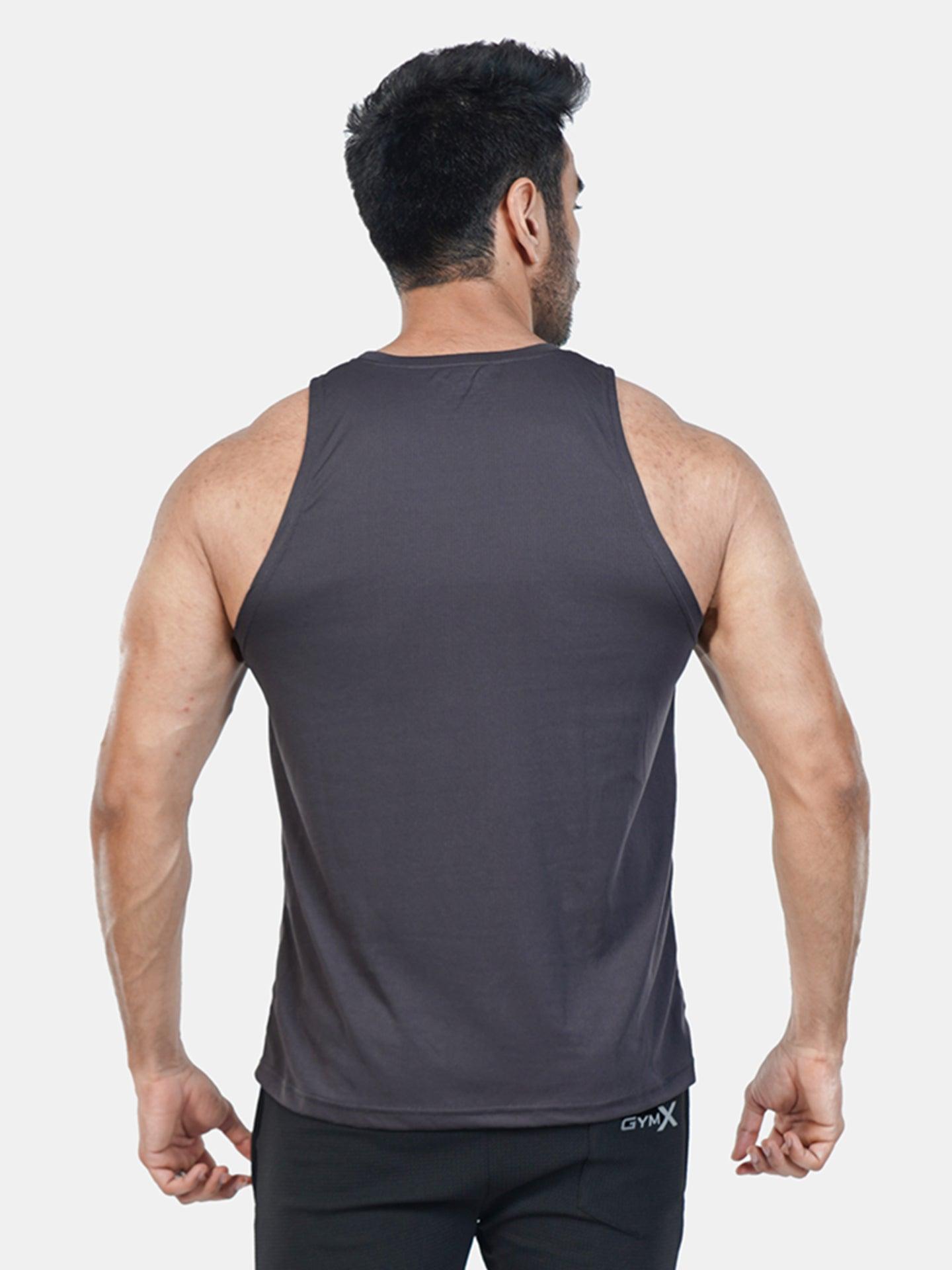 GymX Bullet Grey Tank - Ultra Lite Tank | On Sale