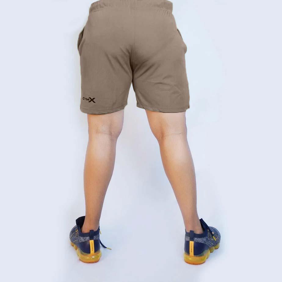 GymX Coffee Beige Shorts - Aesthetics Series Sale