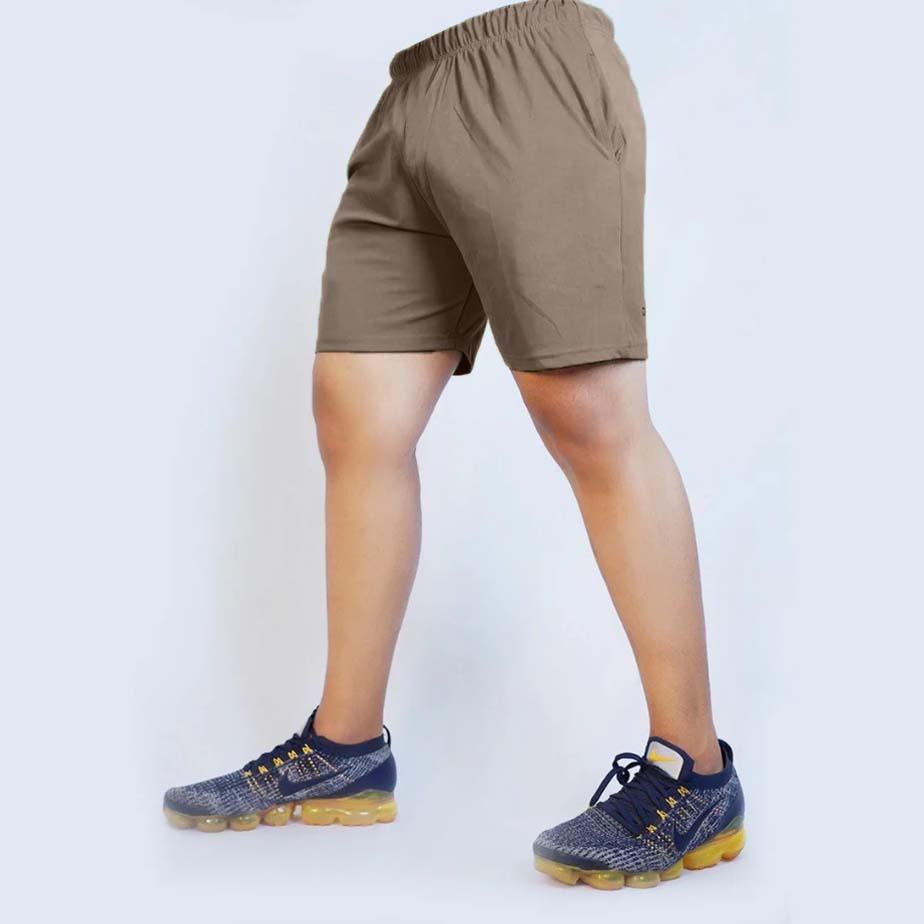 GymX Coffee Beige Shorts - Aesthetics Series Sale