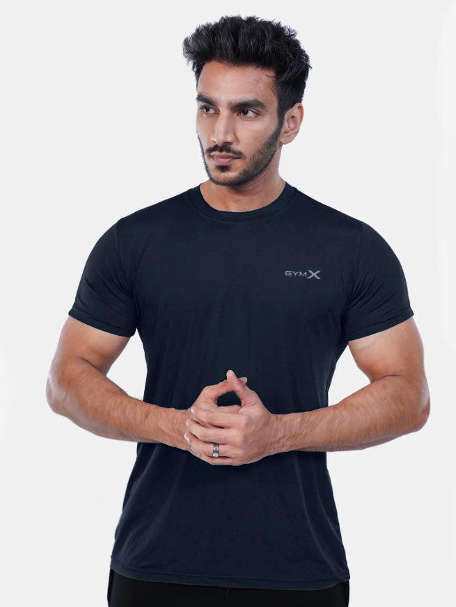 GymX Dark Blue Tee (Back print) - On Sale