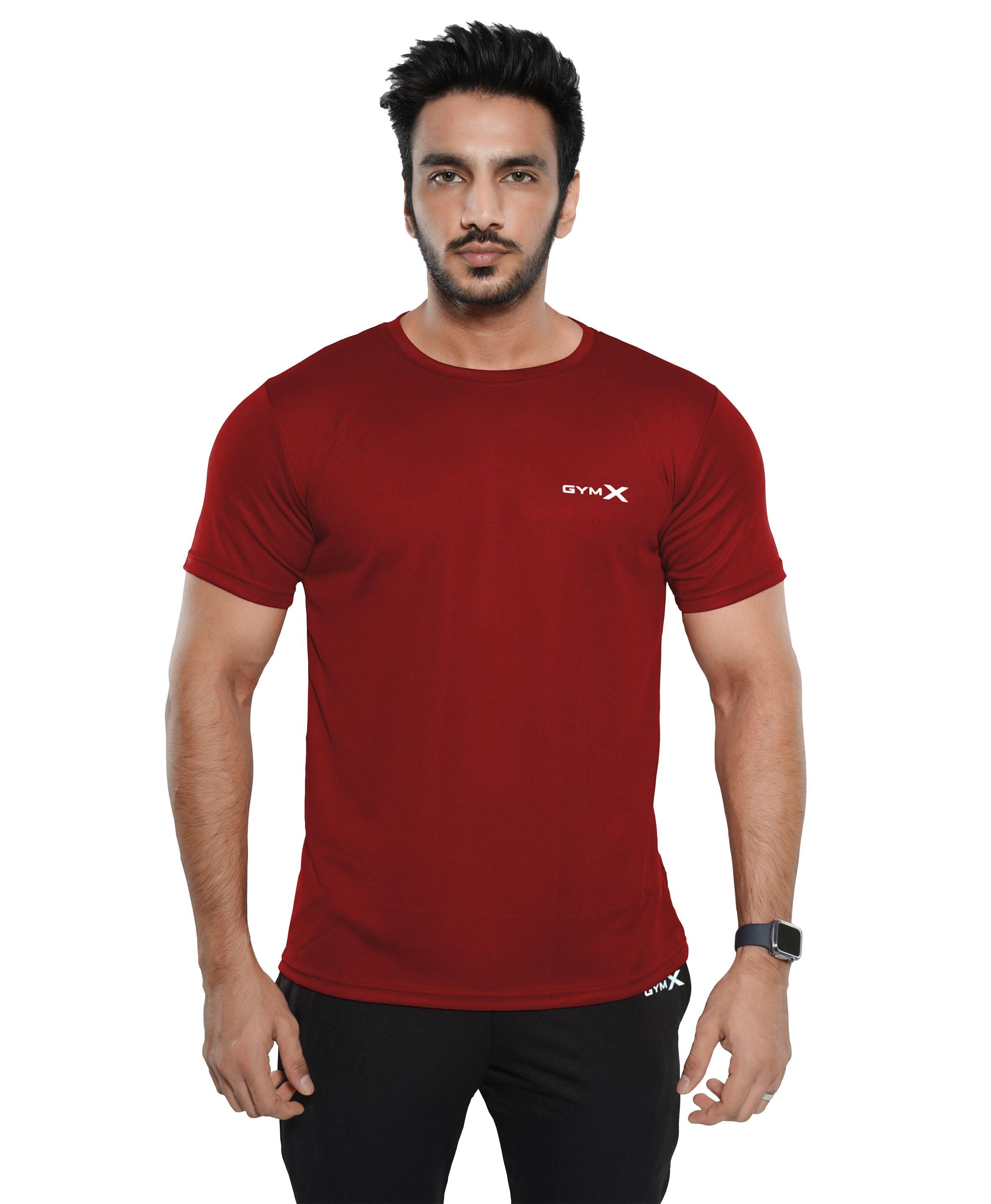 GymX Red Dot Mesh Tee - On Sale