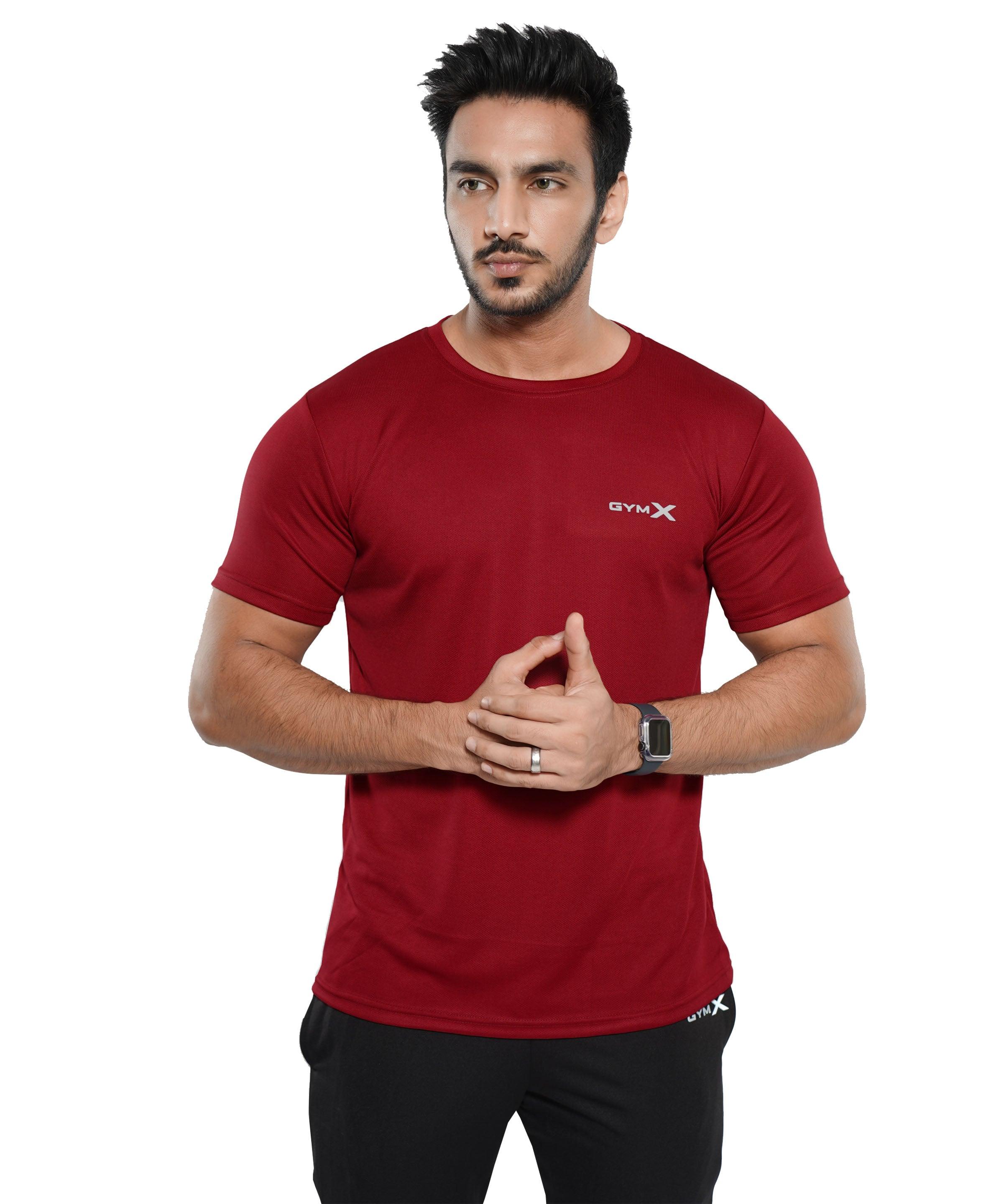 GymX Red Dot Mesh Tee - On Sale