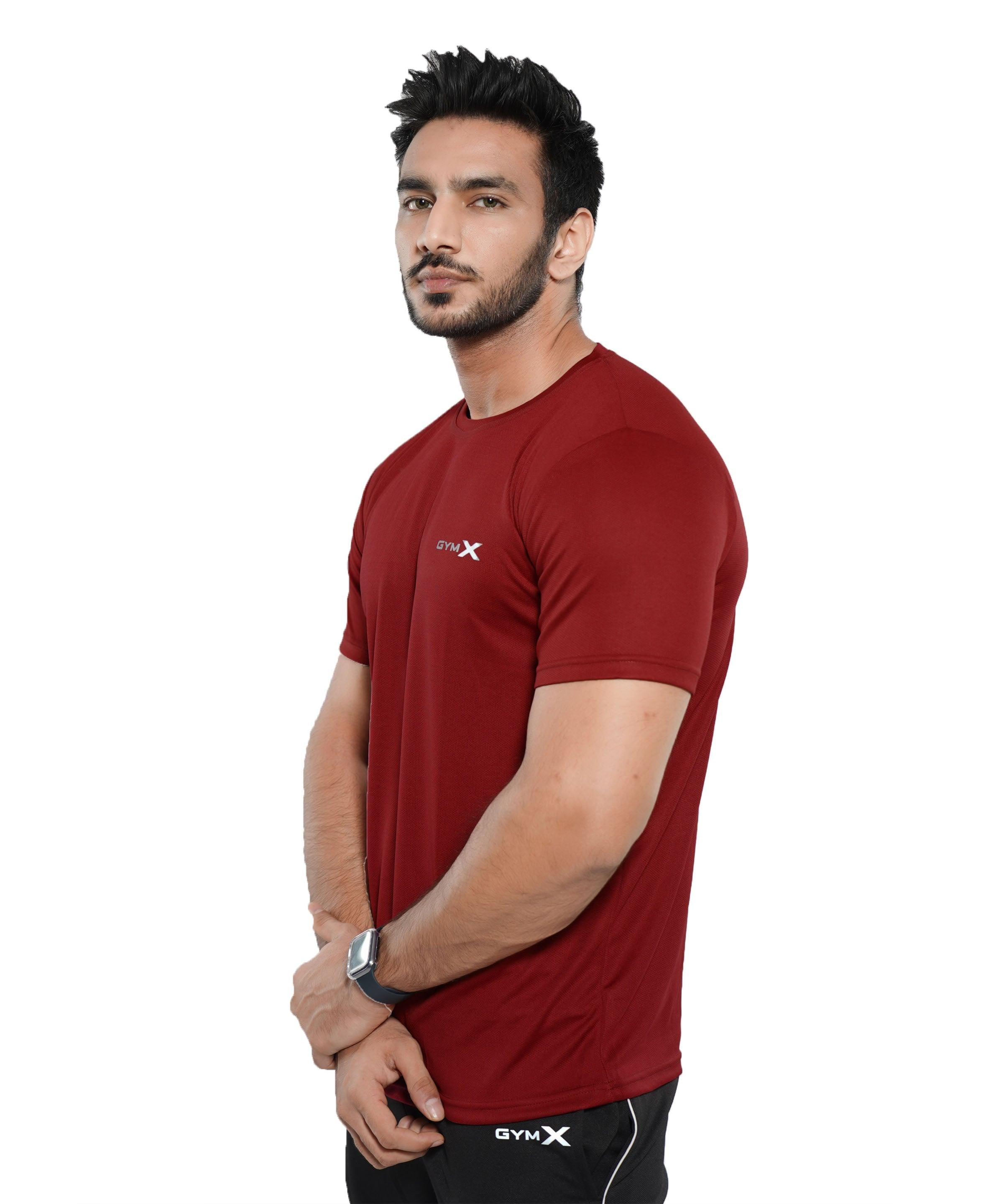 GymX Red Dot Mesh Tee - On Sale