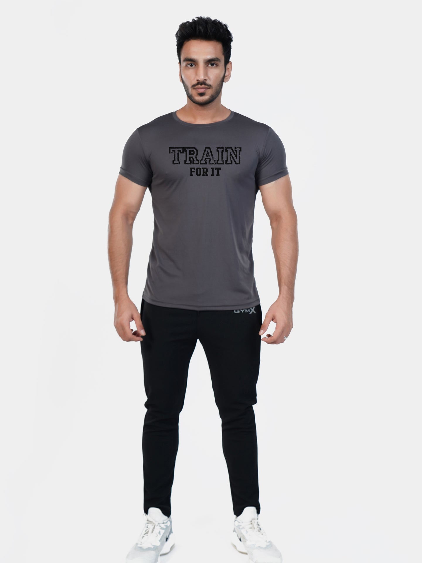 GymX Ultra Lite Grey Tee: Train For Sale